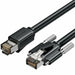 Твърд кабел RJ45 категория 6 FTP Vention IBUBL Черен 10 m
