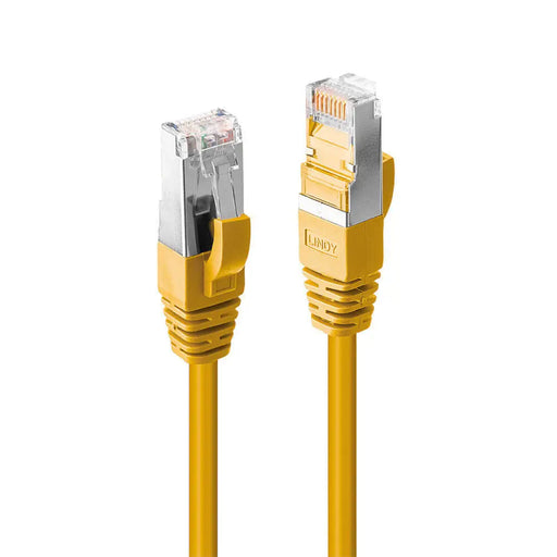 Твърд кабел RJ45 категория 6 FTP LINDY 45986 Жълт 10 m 1