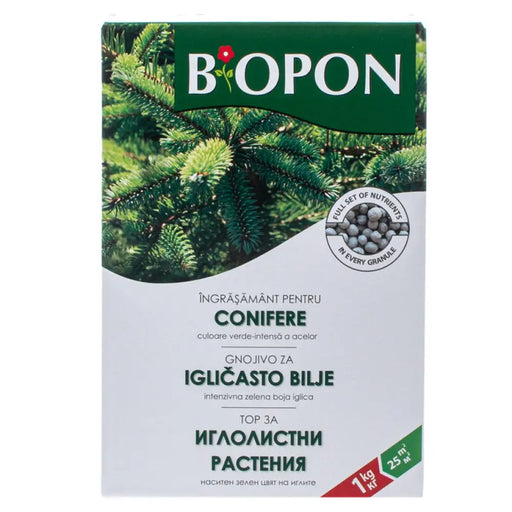 ТВЪРД ТОР ЗА ИГЛОЛИСТНИ РАСТЕНИЯ 1KG BIOPON