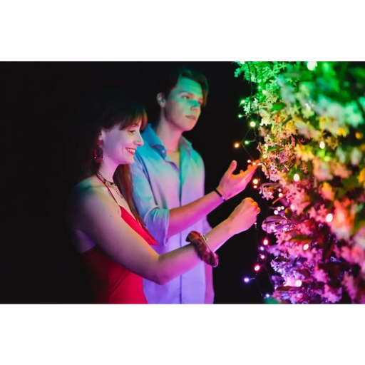 Twinkly Strings интелигентен светещ низ (многоцветно + бяло