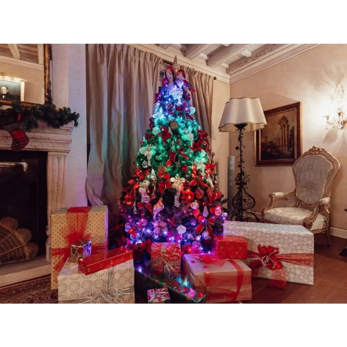 Twinkly Strings интелигентен светещ низ (многоцветно + бяло