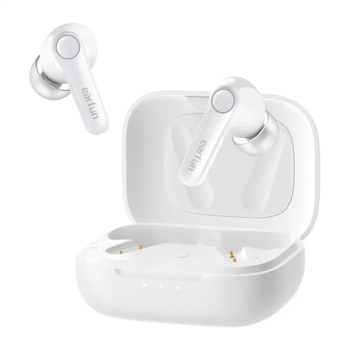 TWS EarFun Air Pro 4 слушалки ANC (перлени)