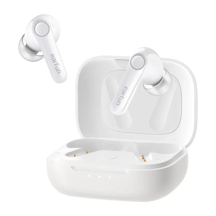 TWS EarFun Air Pro 4 слушалки ANC (перлени)