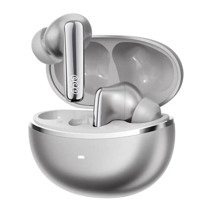 TWS QCY MeloBuds N70 слушалки (титаниево-златисти)