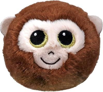 Плюшена отскачаща топка TY Toys Beanie Bouncers - Banana, 10 cm