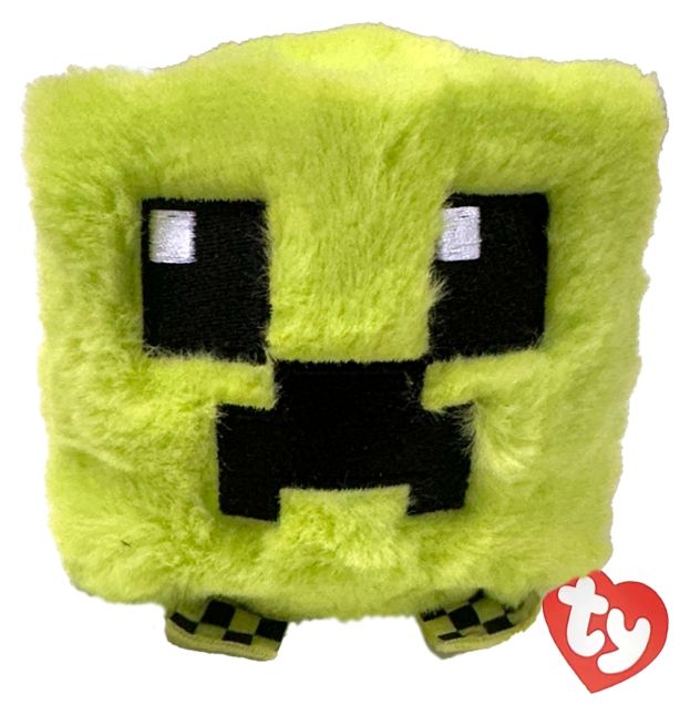 Плюшена играчка TY Toys Beanie Bouncers - Minecraft Creeper