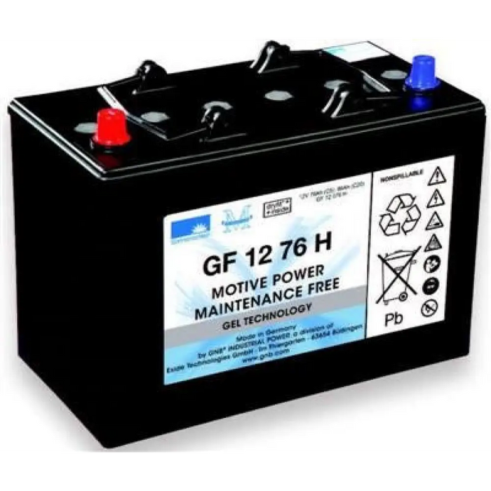 Тягов акумулатор гелов 12 V / 76 Ah за TASKI Swingo