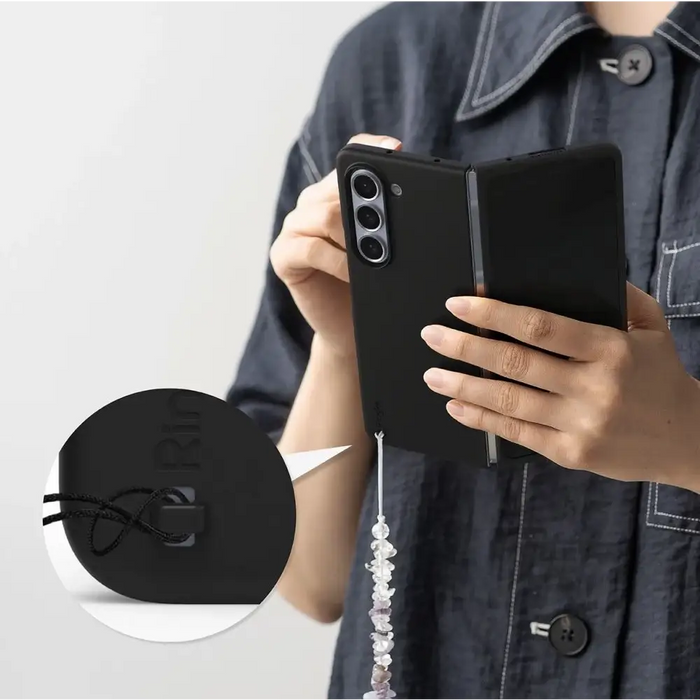 Тънък калъф Ringke за Samsung Galaxy Z Fold 5 - черен