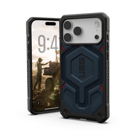 Калъф UAG Monarch Pro MagSafe за iPhone 17 Pro Max - тъмносин