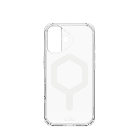 Калъф UAG Plyo MagSafe за iPhone 17 - прозрачен и бял