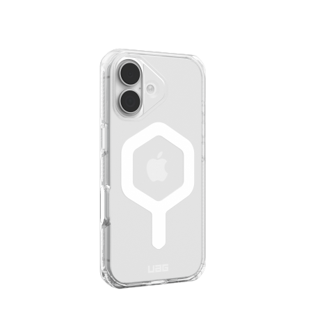 Калъф UAG Plyo MagSafe за iPhone 17 - прозрачен и бял