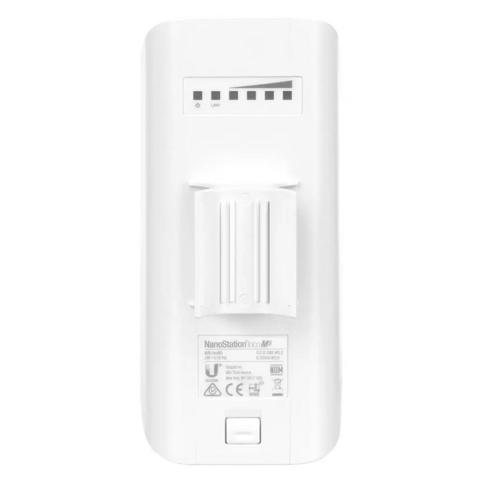 Ubiquiti LocoM5 Мрежов мост 150 Mbit/s Бял