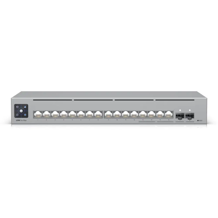 Ubiquiti Pro Max 16 L3 2.5G Ethernet (100/1000/2500) 1U сив