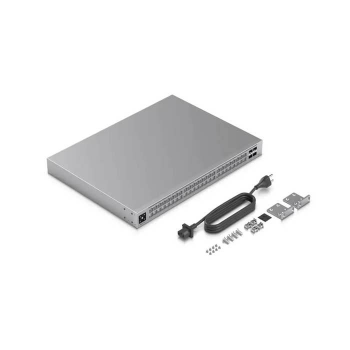 Ubiquiti Pro Max 48 L3 2.5G Ethernet (100/1000/2500) 1U сив