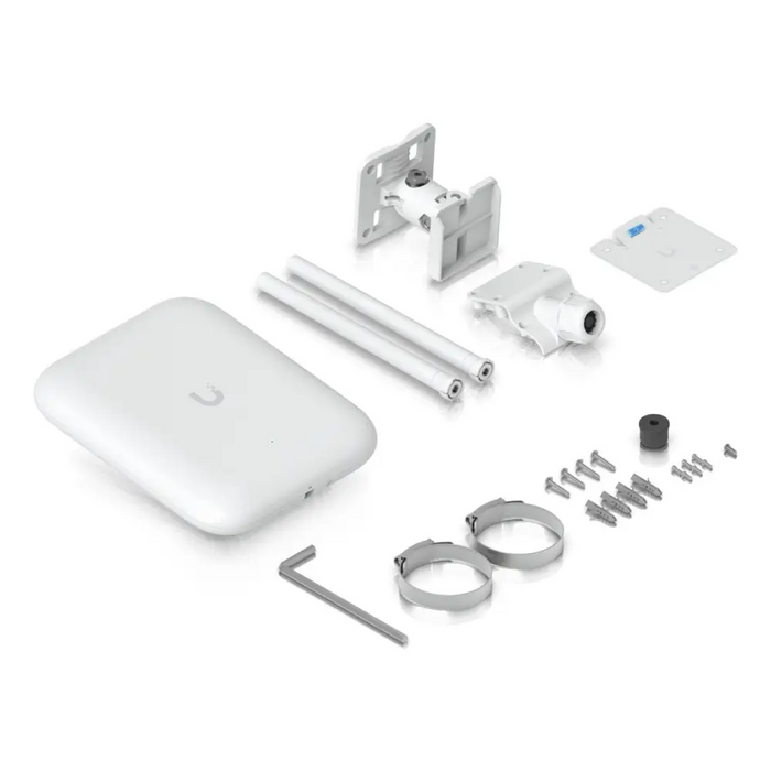 Ubiquiti U7 Pro Outdoor 8600 Mbit/s Бяло захранване