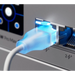 Ubiquiti UACC-Cable-Patch-EL-1M-W мрежов кабел Translucent
