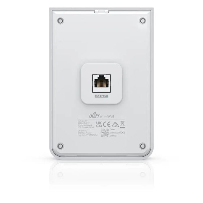 Ubiquiti Unifi 6 In-Wall 4800 Mbit/s бяло захранване