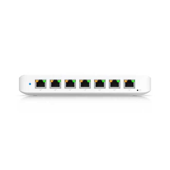 Ubiquiti UniFi 8 портов GbE PoE+ захранван от GbE++ вход