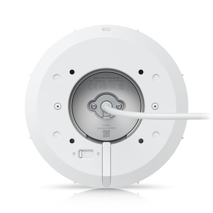 Ubiquiti AI Turret IP охранителна камера, вътрешна и външна, 3840 x 2160 пиксела, таван/стена