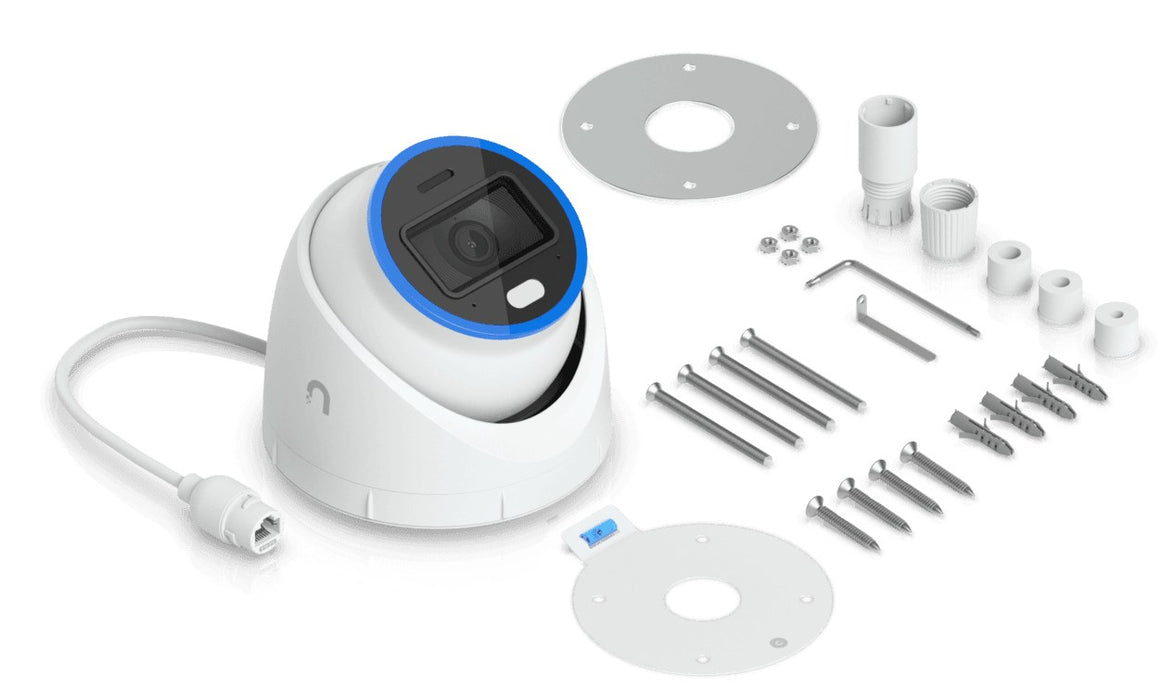 Ubiquiti AI Turret IP охранителна камера, вътрешна и външна, 3840 x 2160 пиксела, таван/стена