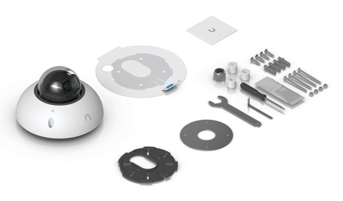 Ubiquiti G6 Dome IP охранителна камера за вътрешна и външна употреба 3840 x 2160 пиксела Таван/стена