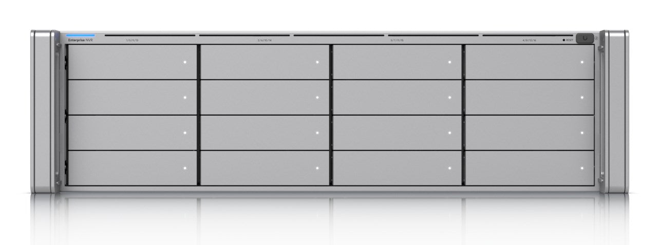 Мрежов видеорекордер Ubiquiti Enterprise 3U, сив