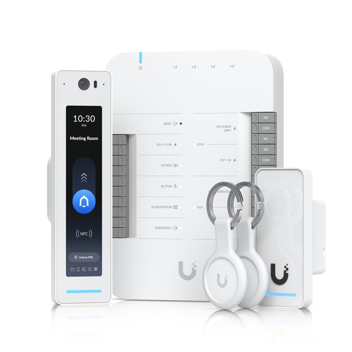 Ubiquiti G3 Starter Kit Pro система за контрол на достъпа Сив, Бял