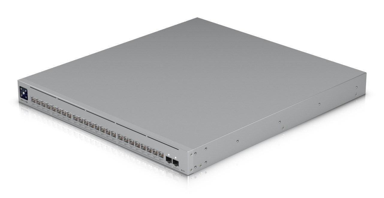 Ubiquiti UniFi Pro XG 24 PoE Управляем L2/L3 10G Ethernet (100/1000/10000) Захранване през Ethernet (PoE) 1U Сив
