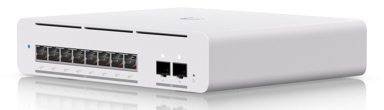 Ubiquiti UniFi Pro XG 8 PoE Управляем L2/L3 10G Ethernet (100/1000/10000) Захранване през Ethernet (PoE) Сив