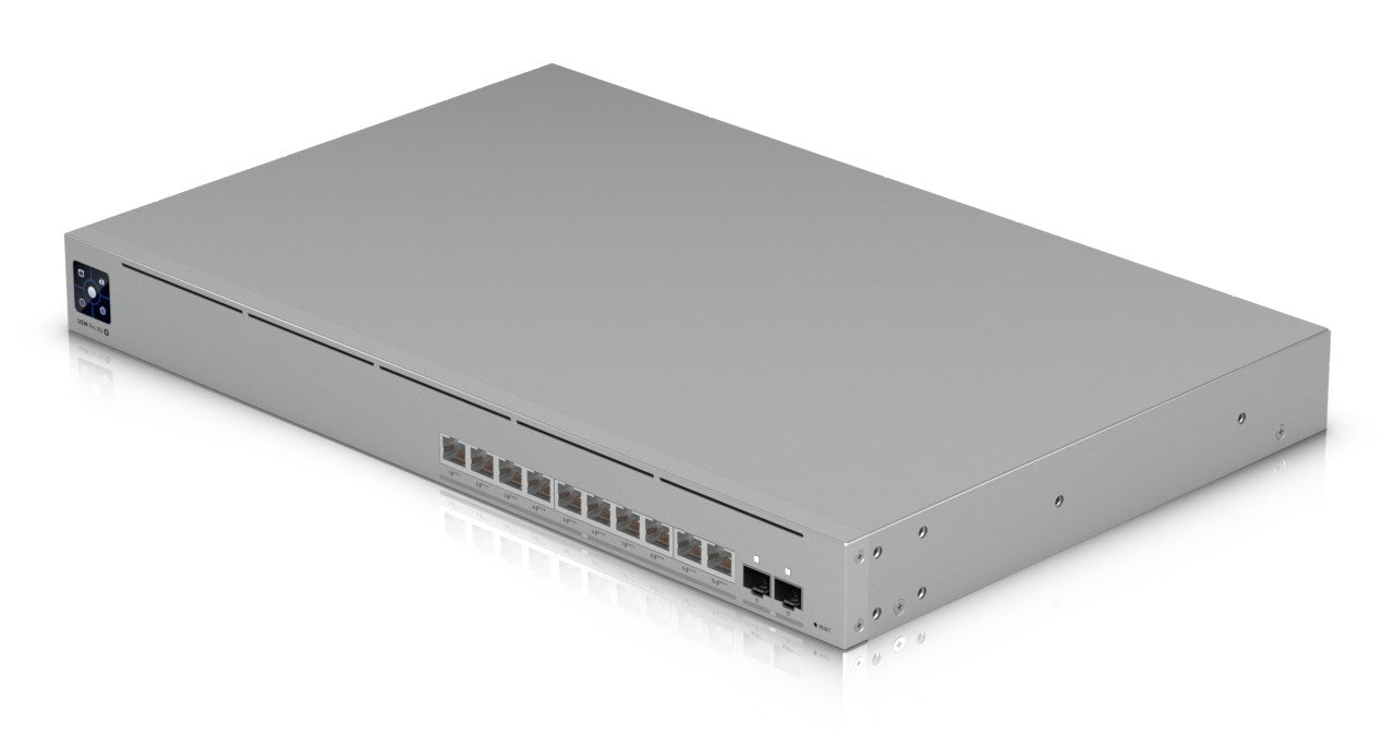 Ubiquiti UniFi Pro XG 10 PoE Управляем L2/L3 10G Ethernet (100/1000/10000) Захранване през Ethernet (PoE) 1U Сив