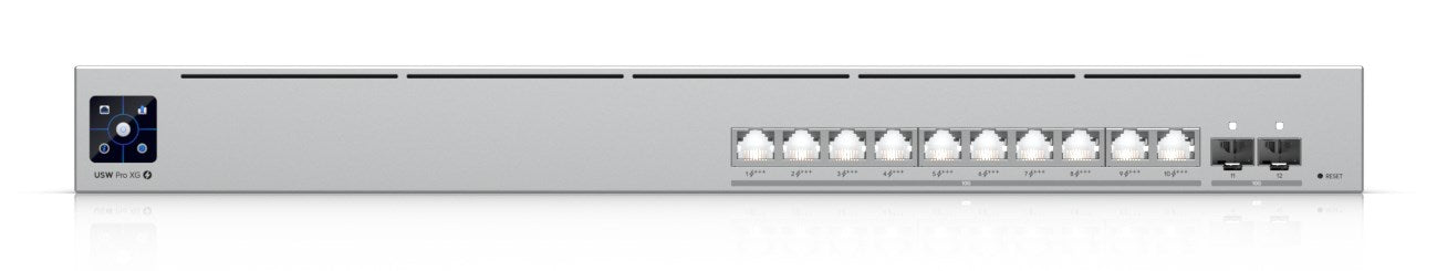 Ubiquiti UniFi Pro XG 10 PoE Управляем L2/L3 10G Ethernet (100/1000/10000) Захранване през Ethernet (PoE) 1U Сив
