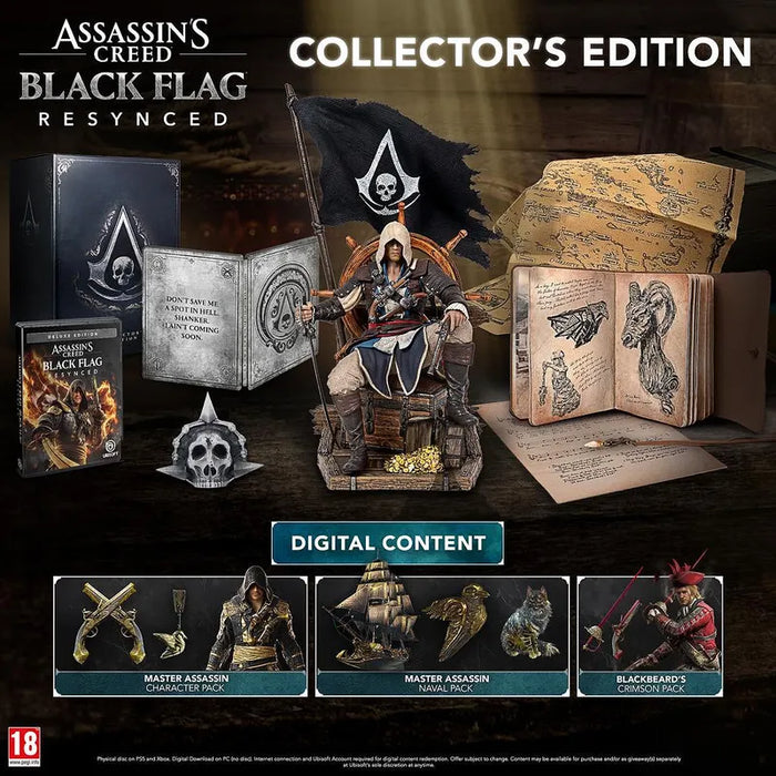 Игра Assassin's Creed Black Flag Resynced CE (PS5)