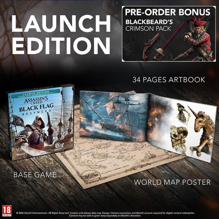 Игра Assassin's Creed Black Flag Resynced Day1 (XBOX S)