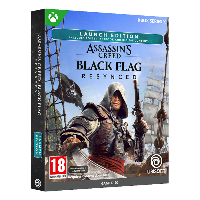 Игра Assassin's Creed Black Flag Resynced Day1 (XBOX S)