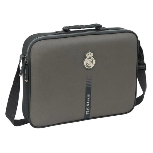 Ученическа Чанта Real Madrid C.F. Сив 38 x 28 x 6 cm
