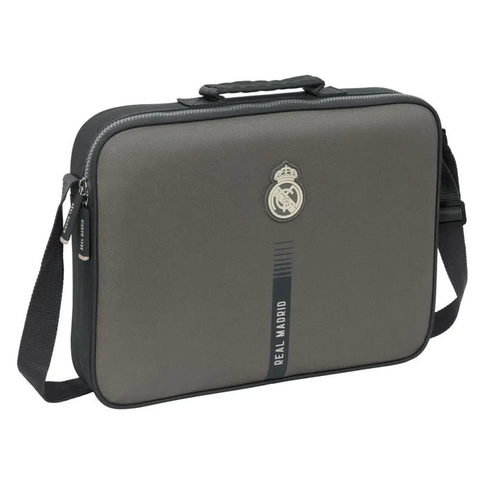 Ученическа Чанта Real Madrid C.F. Сив 38 x 28 x 6 cm