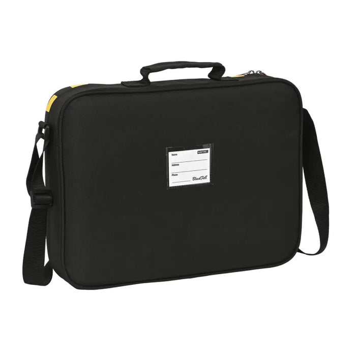 Ученическа Чанта BlackFit8 Zone Черен 38 x 28 x 6 cm