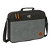 Ученическа Чанта BlackFit8 Old school Черен Сив 38 x 28 x 6
