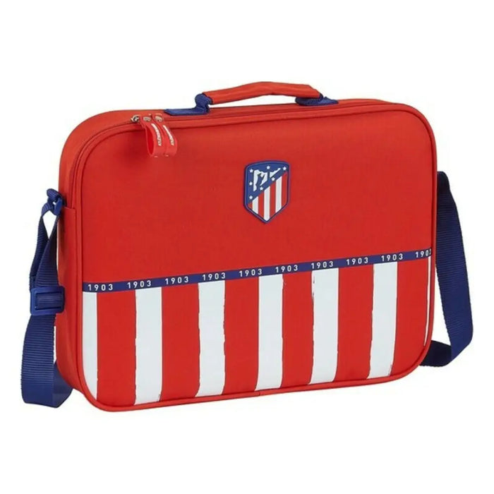 Ученическа Чанта Atlético Madrid Червен Син Бял (38 x 28 x