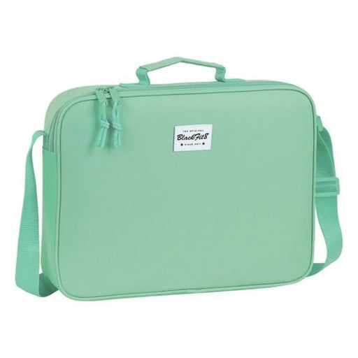 Ученическа Чанта BlackFit8 M385 цвят тюркоаз (38 x 28 x 6