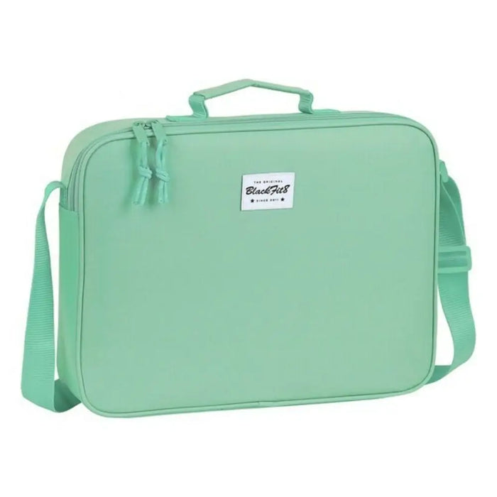 Ученическа Чанта BlackFit8 M385 цвят тюркоаз (38 x 28 x 6