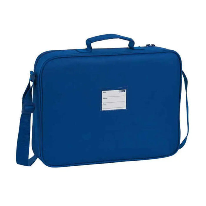 Ученическа Чанта BlackFit8 Oxford Тъмно синьо (38 x 28 x 6