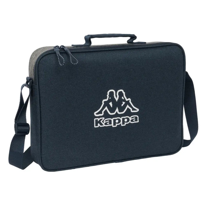Ученическа Чанта Kappa Dark navy Сив Морско син 38 x 28 x 6