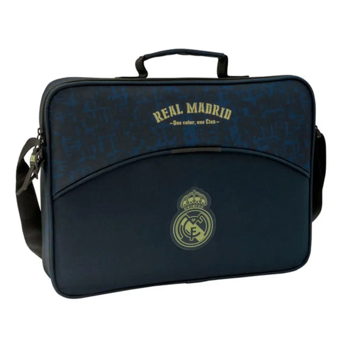 Ученическа Чанта Real Madrid C.F. Морско син (38 x 28 x 6