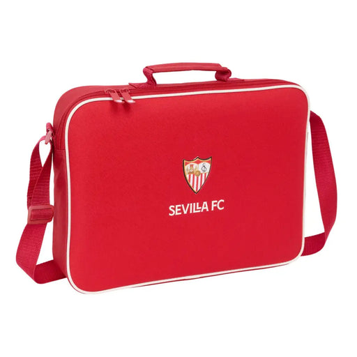 Ученическа Чанта Sevilla Fútbol Club Червен 38 x 28 x 6 cm