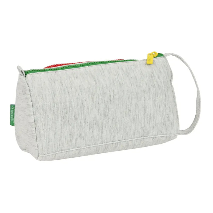 Ученически Комплект с Аксесоари Benetton Pop Сив 20 x 11 x