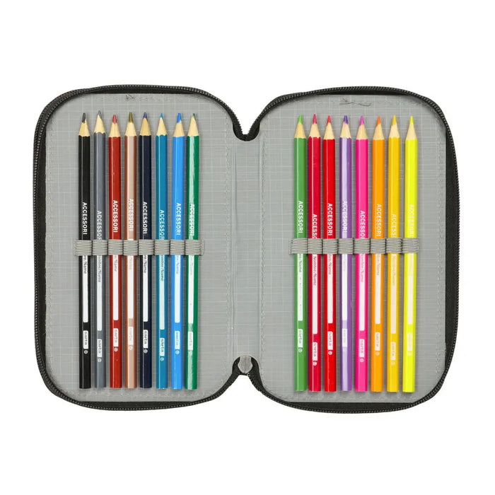 Ученически Комплект с Аксесоари Spider-Man Attack Черен