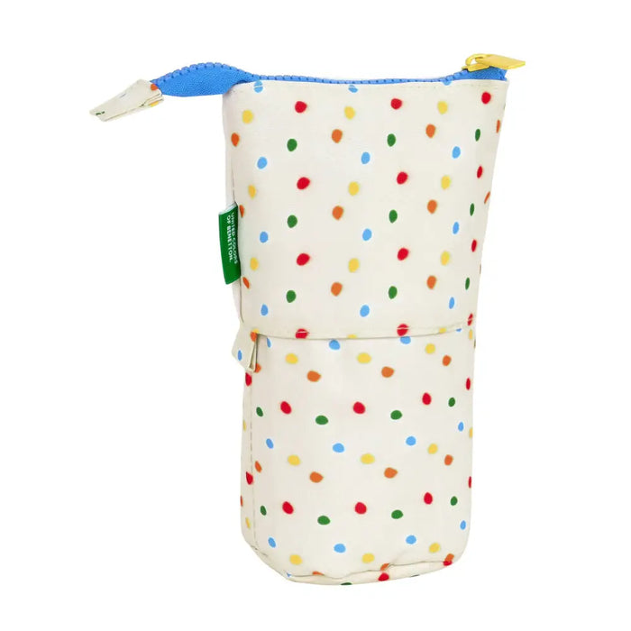 Ученически Комплект с Аксесоари Benetton Topitos Бял (8 x