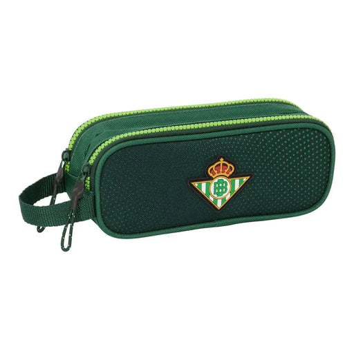 Ученически несесер Real Betis Balompié Зелен 21 x 8 x 6 cm
