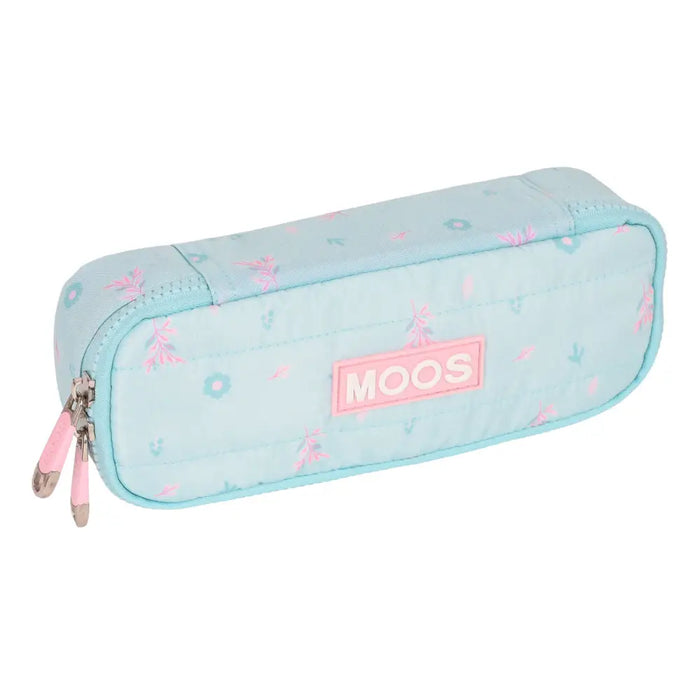 Ученически несесер Moos Garden 22 x 5 x 8 cm цвят тюркоаз